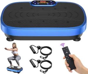 Vibration Plate Exercise Machine, Vibrating Plate Machine with Bluetooth for Lymphatic Drainage, Vibration Platform for Women Men Full Body Weight Loss