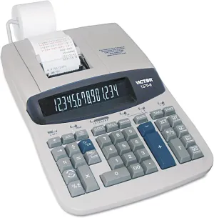 Victor 15706 1570-6 Two-Color Ribbon Printing Calculator, Black/Red Print, 5.2 Lines/Sec