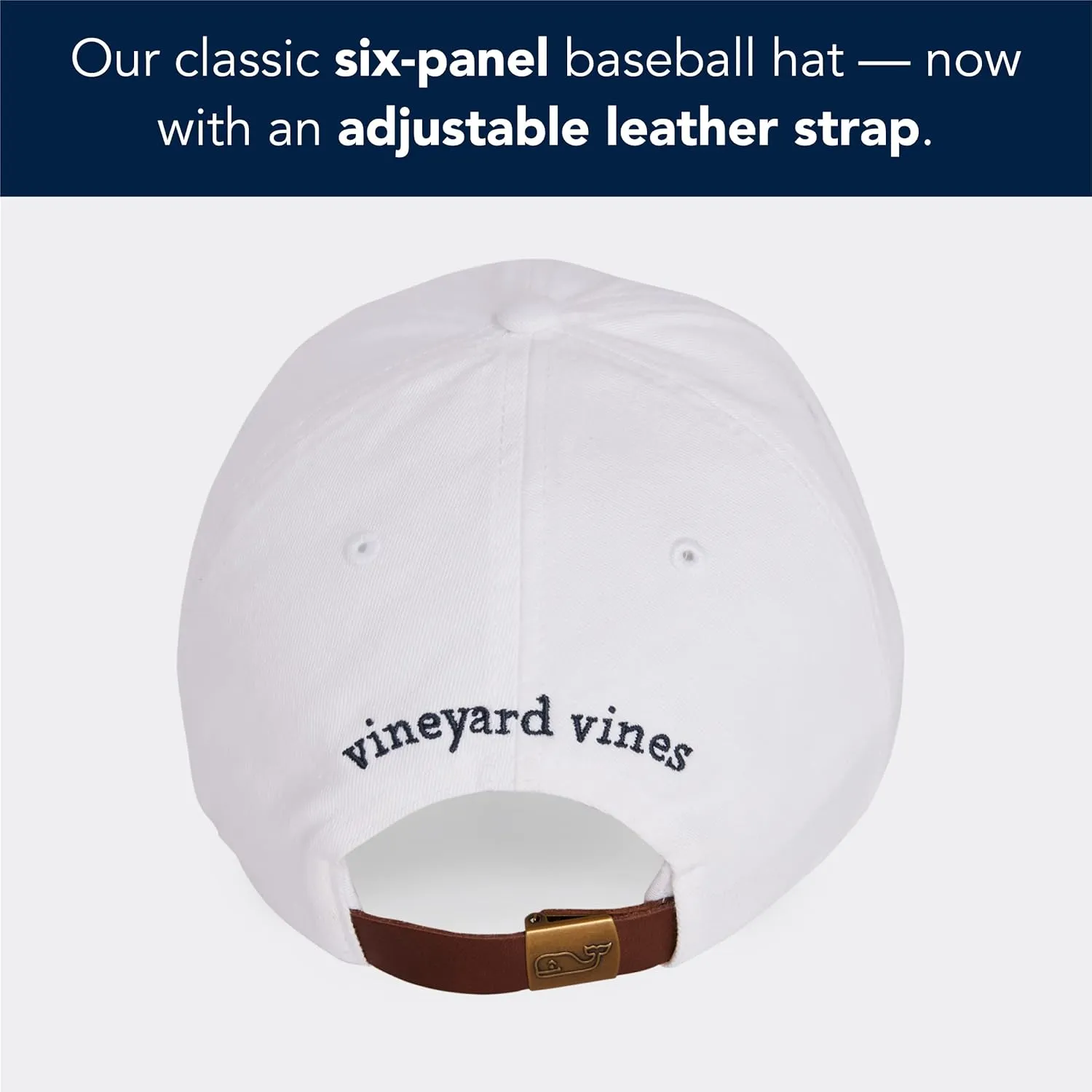 vineyard vines Men's Whale Logo Baseball Hat