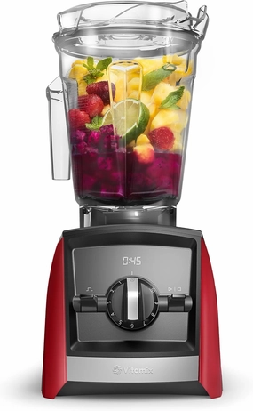 Vitamix Red A2300 Ascent Series Smart Blender, Professional-Grade, 64 oz Low-Profile Container, 64 fl oz