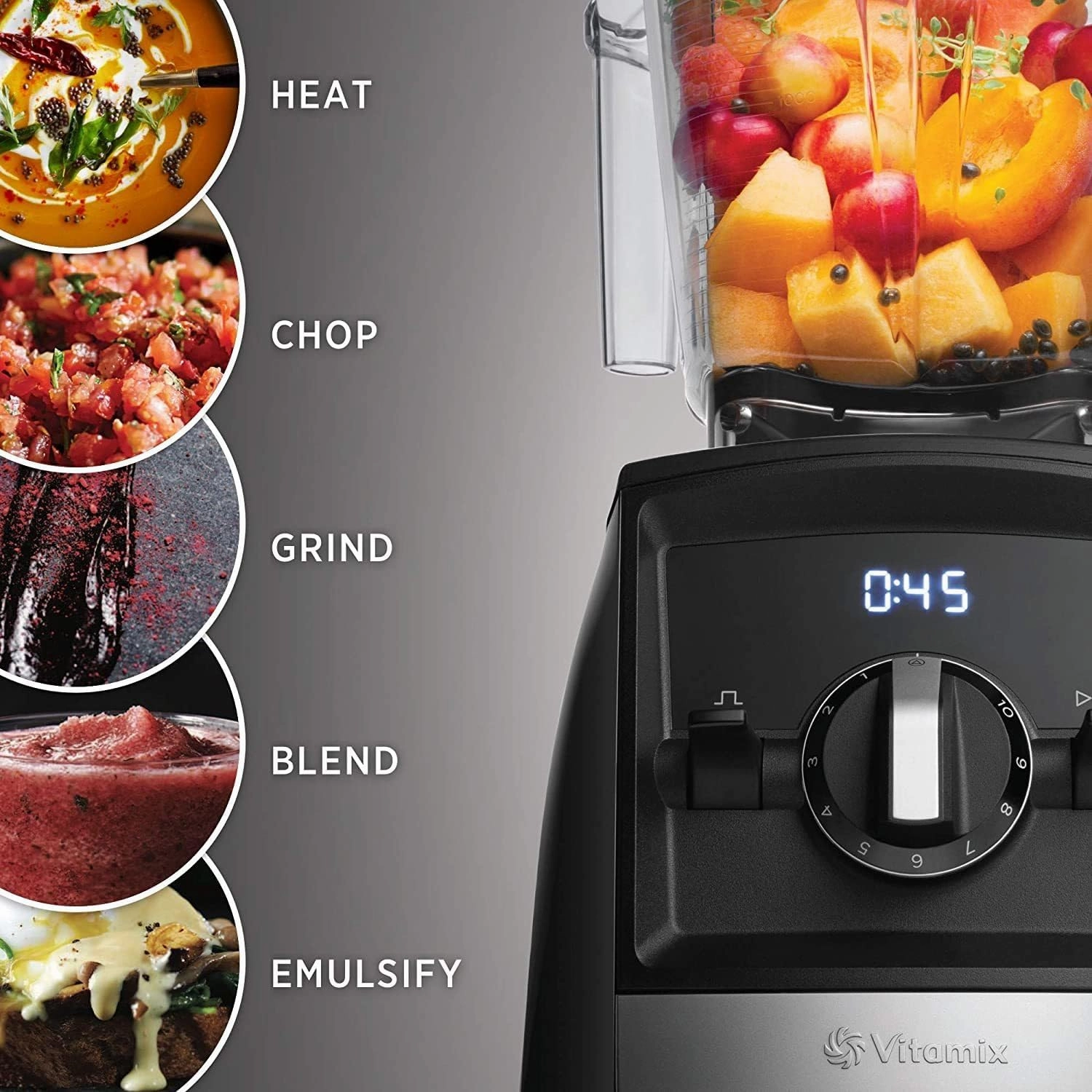 Vitamix Red A2300 Ascent Series Smart Blender, Professional-Grade, 64 oz Low-Profile Container, 64 fl oz