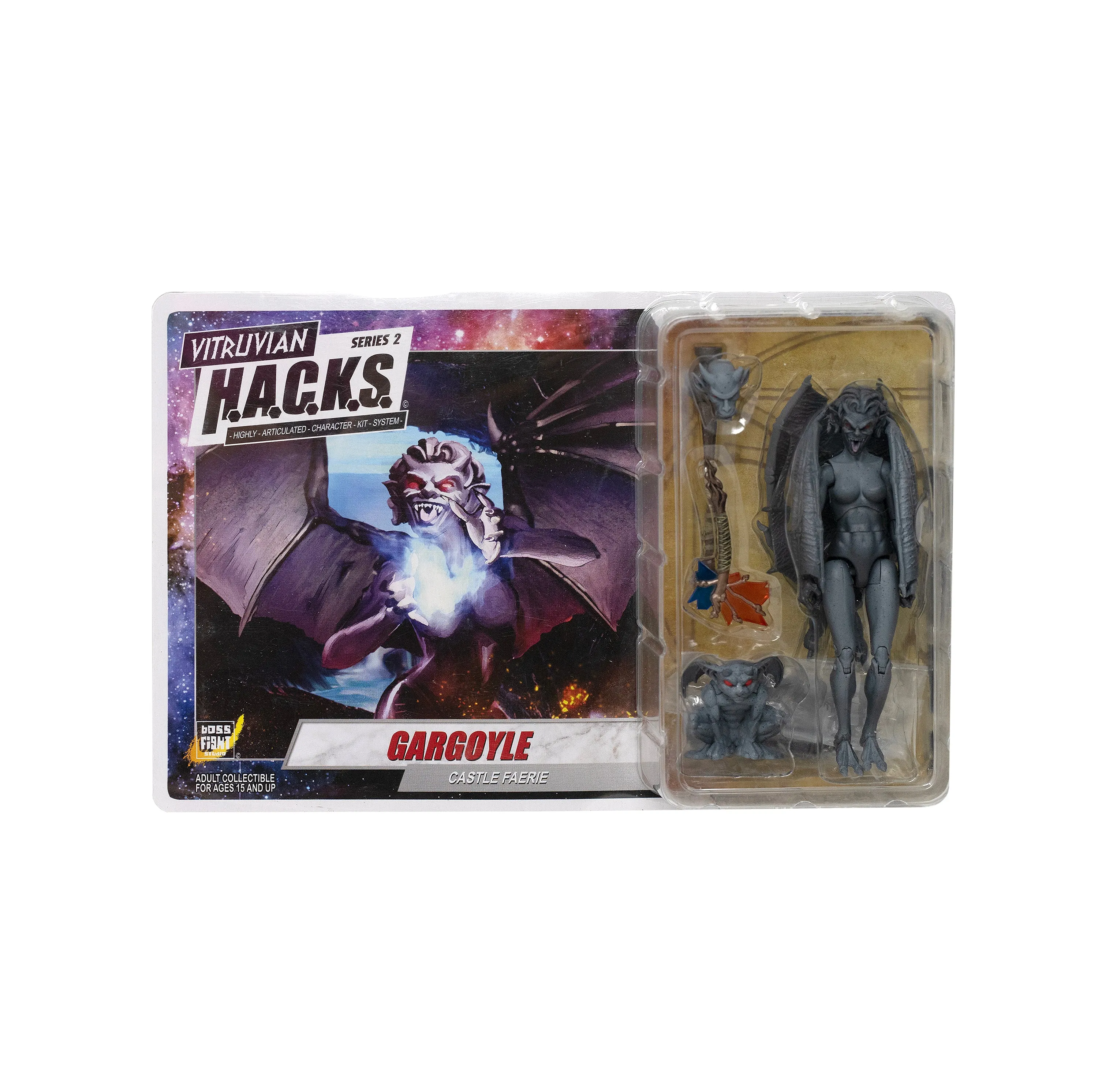 Vitruvian H.A.C.K.S. Action Figure: Gargoyle - Castle Faerie