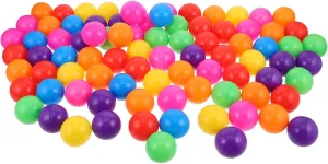 VOSAREA 100pcs Girl Mini Game for Boy Girl Playpen Use Easy Setup and Storage Safe Materials for Physical Development and Coordination Skills