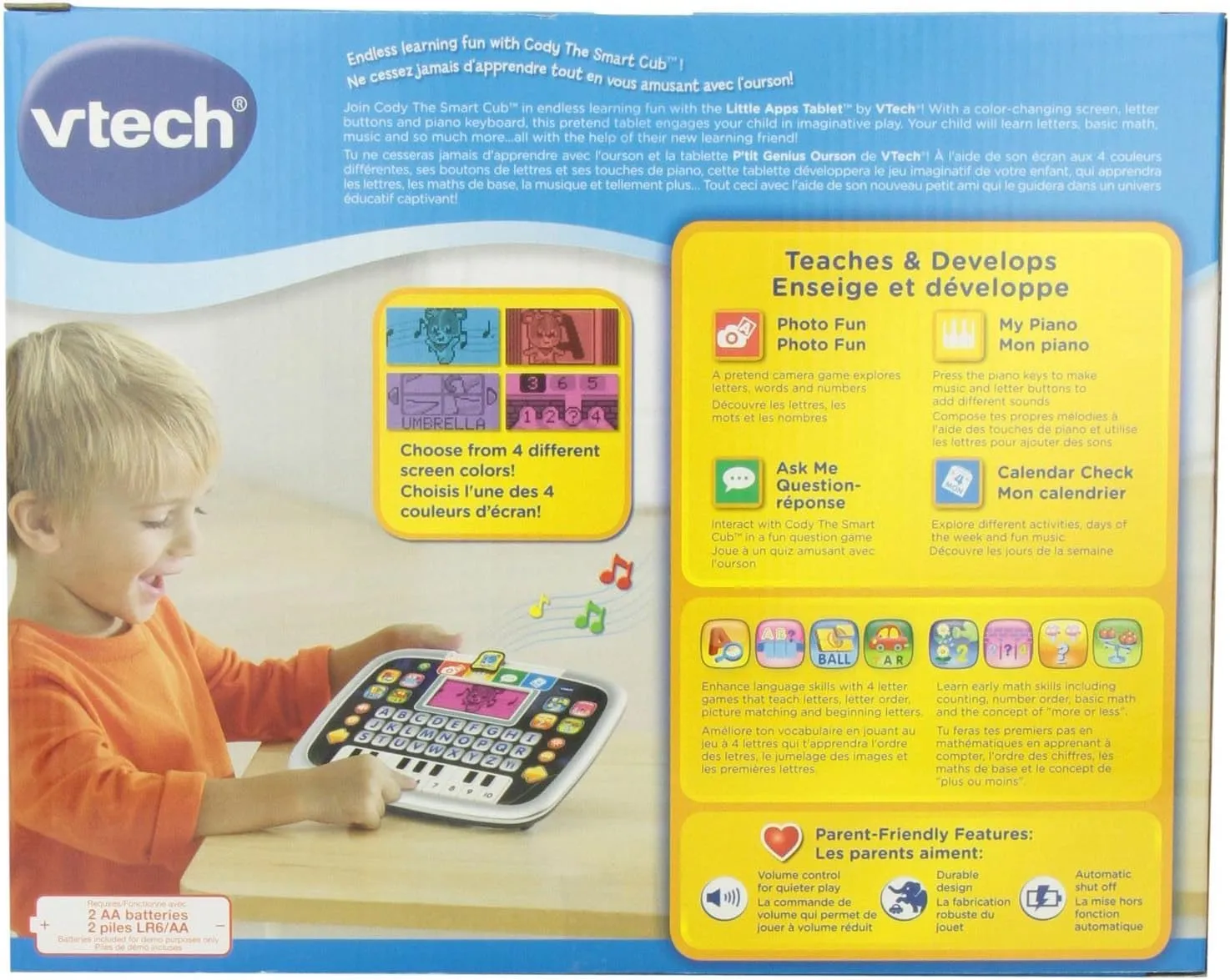 VTech Little Apps Tablet, Black