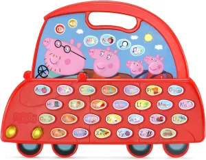VTech Peppa Pig Learn and Go Alphabet Car, Red