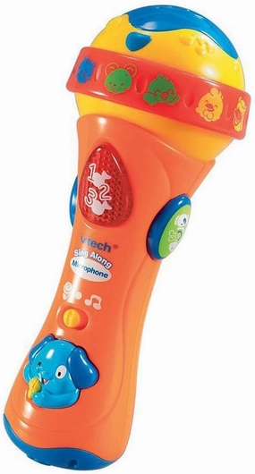 VTech Baby Sing Along Microphone,Assorted Colours