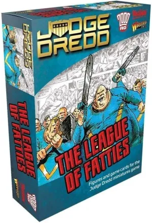 Warlord Judge Dredd The League of Fatties Figures for Judge Dredd Miniatures Table Top War Game 652410201