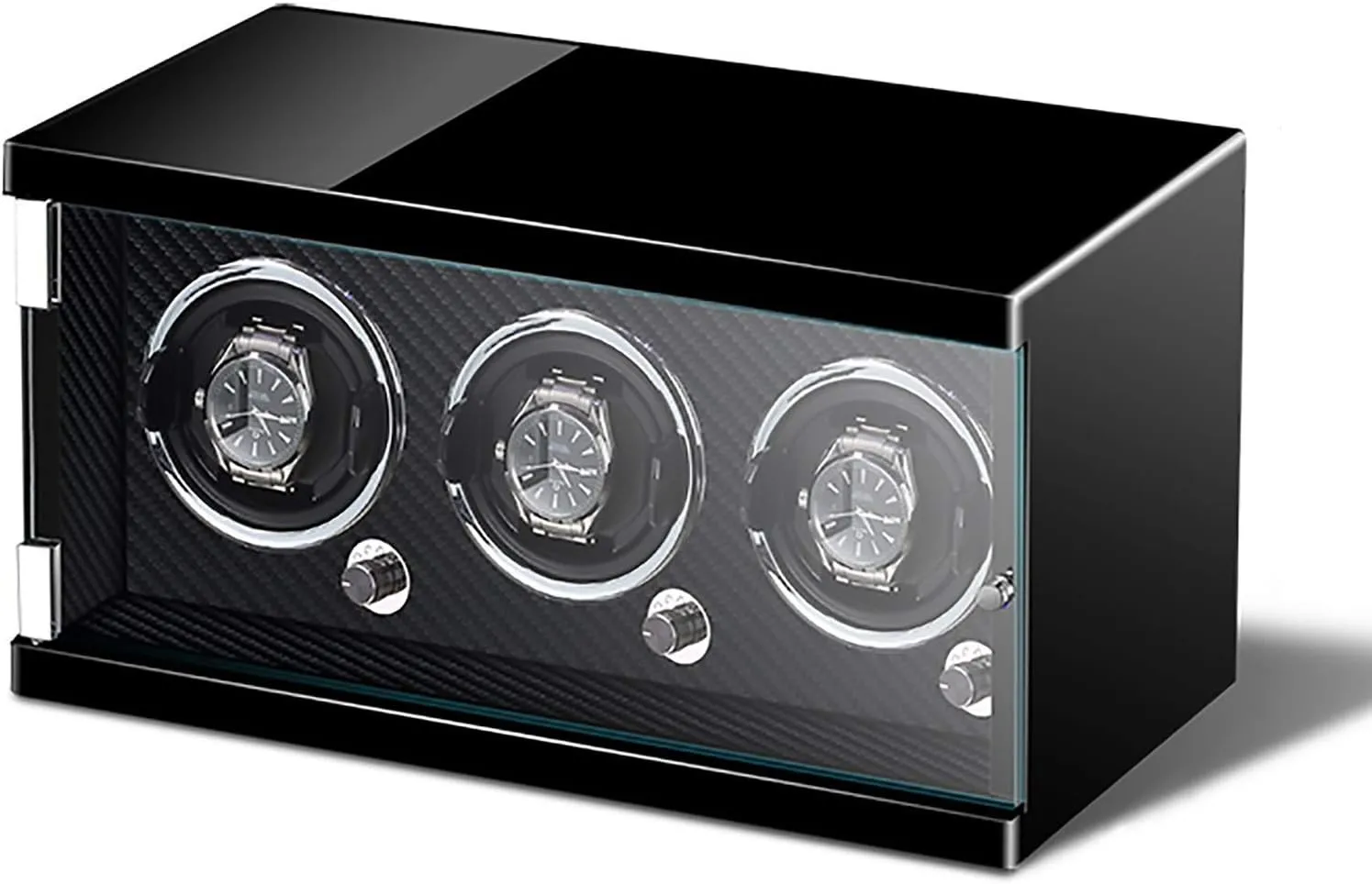 Watch Stand Watch Winders for Automatic Watches - Smart Watch Shaker Mechanical Watch Automatic Winding Device Household Light Luxury Colorful Atmosphere Light Watch Storage Box Or