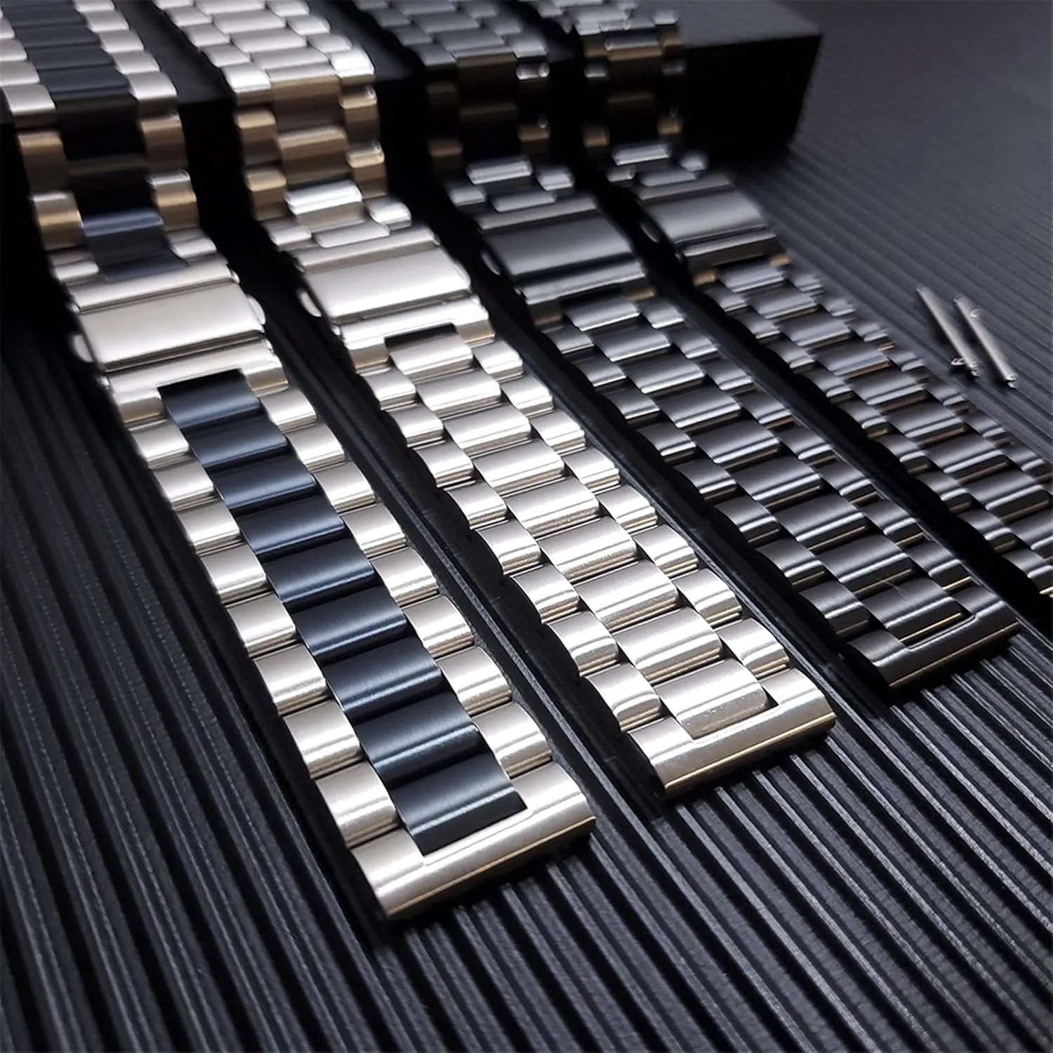 Watch Strap Mesh Metal Stainless Steel Replacement Strap 18/20/22/24 Mm Quick Release Watch Accessories
