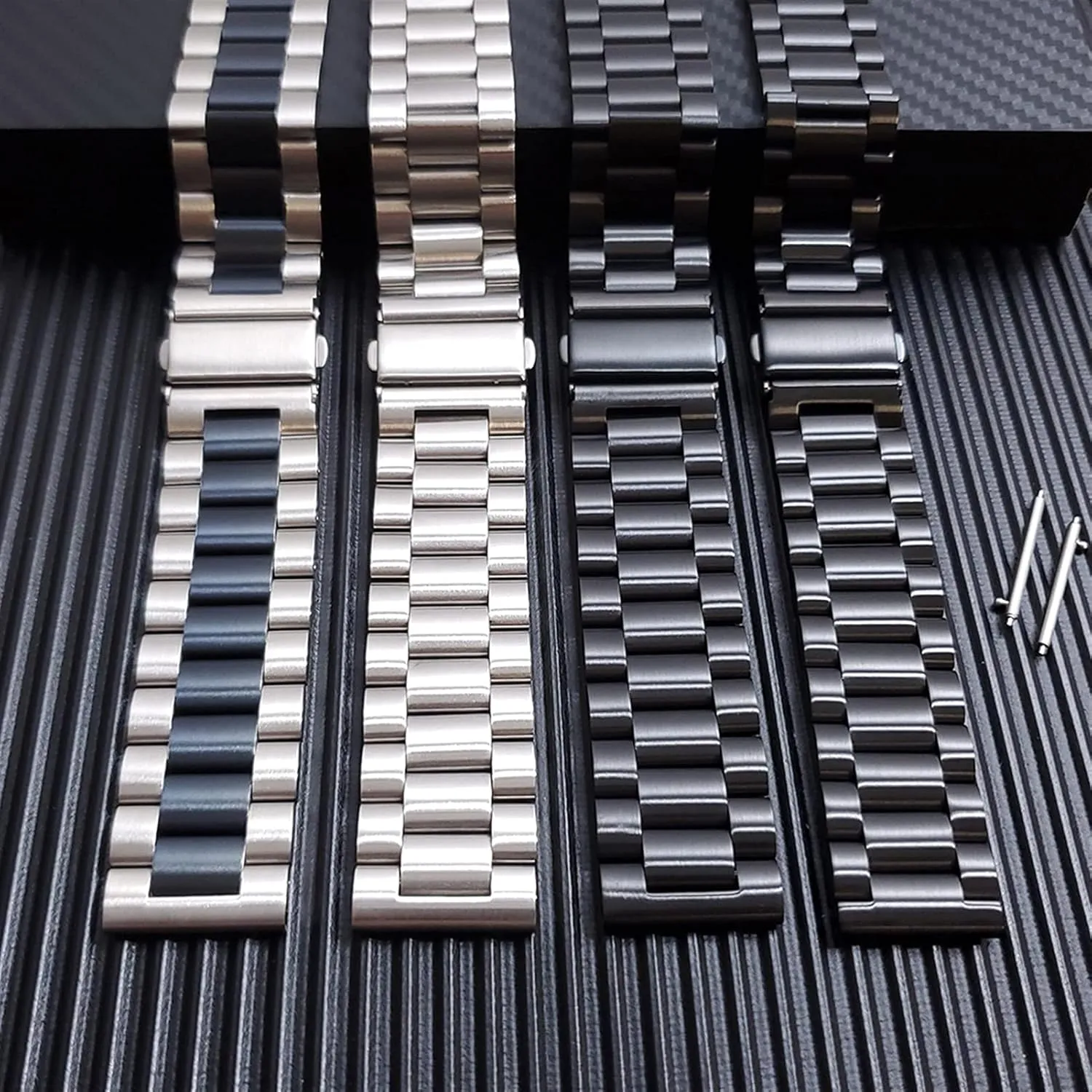 Watch Strap Mesh Metal Stainless Steel Replacement Strap 18/20/22/24 Mm Quick Release Watch Accessories