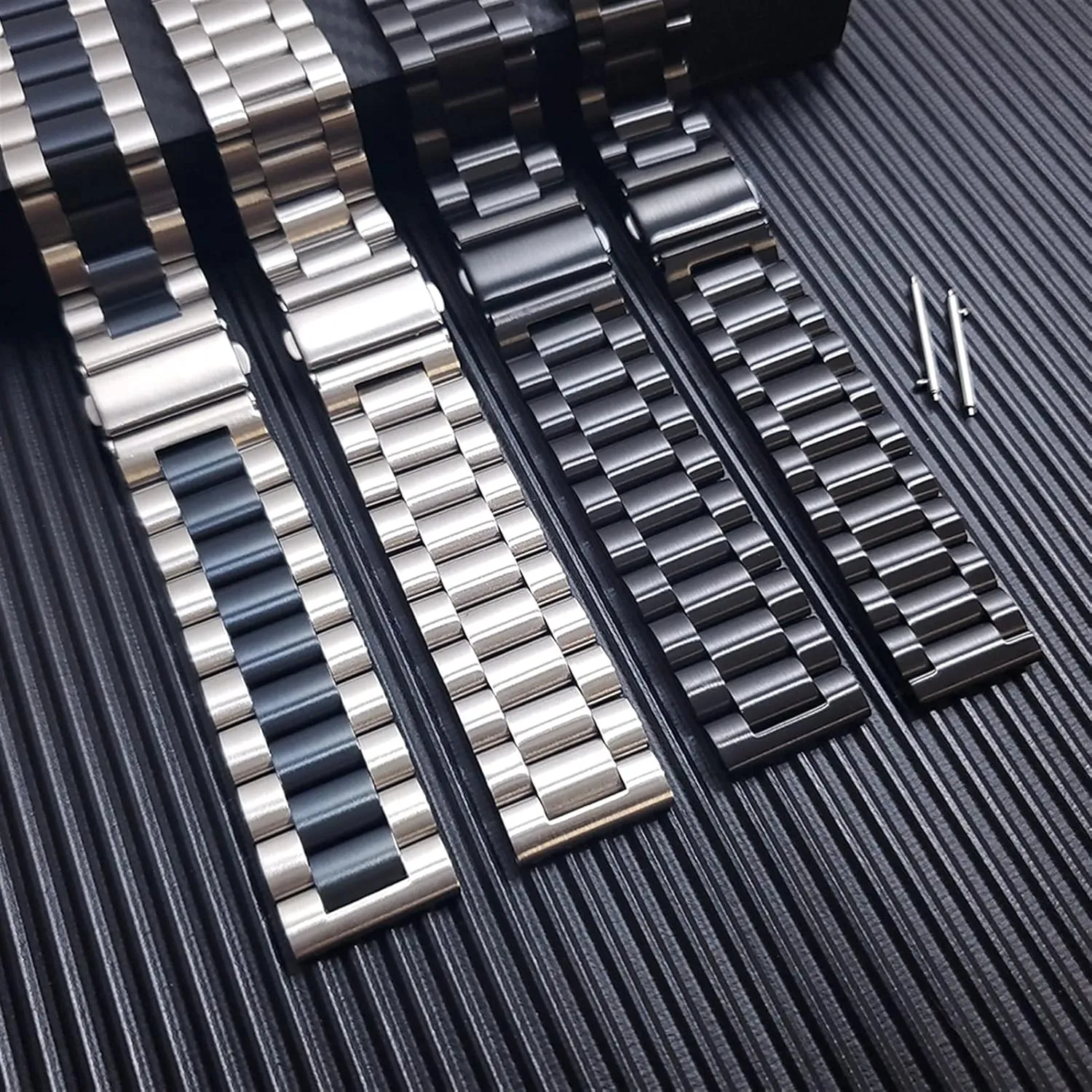 Watch Strap Mesh Metal Stainless Steel Replacement Strap 18/20/22/24 Mm Quick Release Watch Accessories