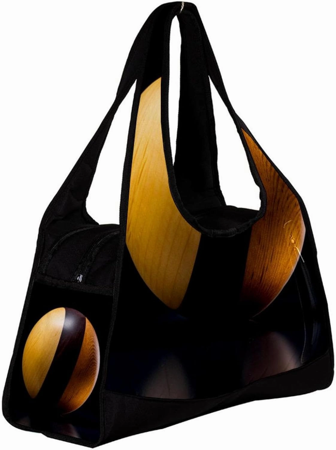 Weekender Travel Bag,Small Gym Bag,Wooden Ball,Gym Duffle Bag