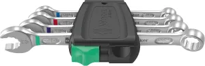 Wera - 05020229001 - Ring Spanner Set, 6003 Joker 4 Set Imperial 1 Ring Spanner Set, 4 Pieces