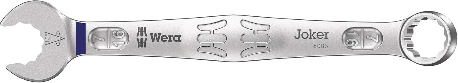 Wera - 05020229001 - Ring Spanner Set, 6003 Joker 4 Set Imperial 1 Ring Spanner Set, 4 Pieces