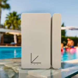 Wireless Pool Gate Sensor with Mobile Alerts. Ideal for: Pool Gates, Dog Gates, Kids Play Areas, Garage Doors, Doors Opening onto Busy Roads.