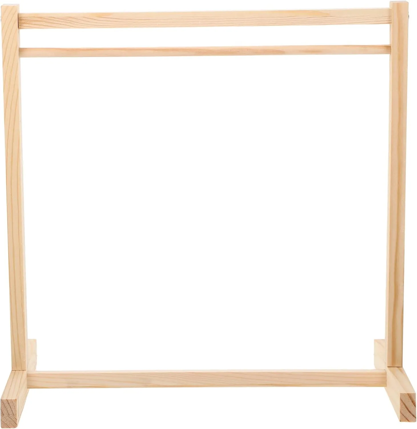 Wooden Doll Clothes Rack Sturdy Clothing Organizer for Doll Dresses for Display and Organization