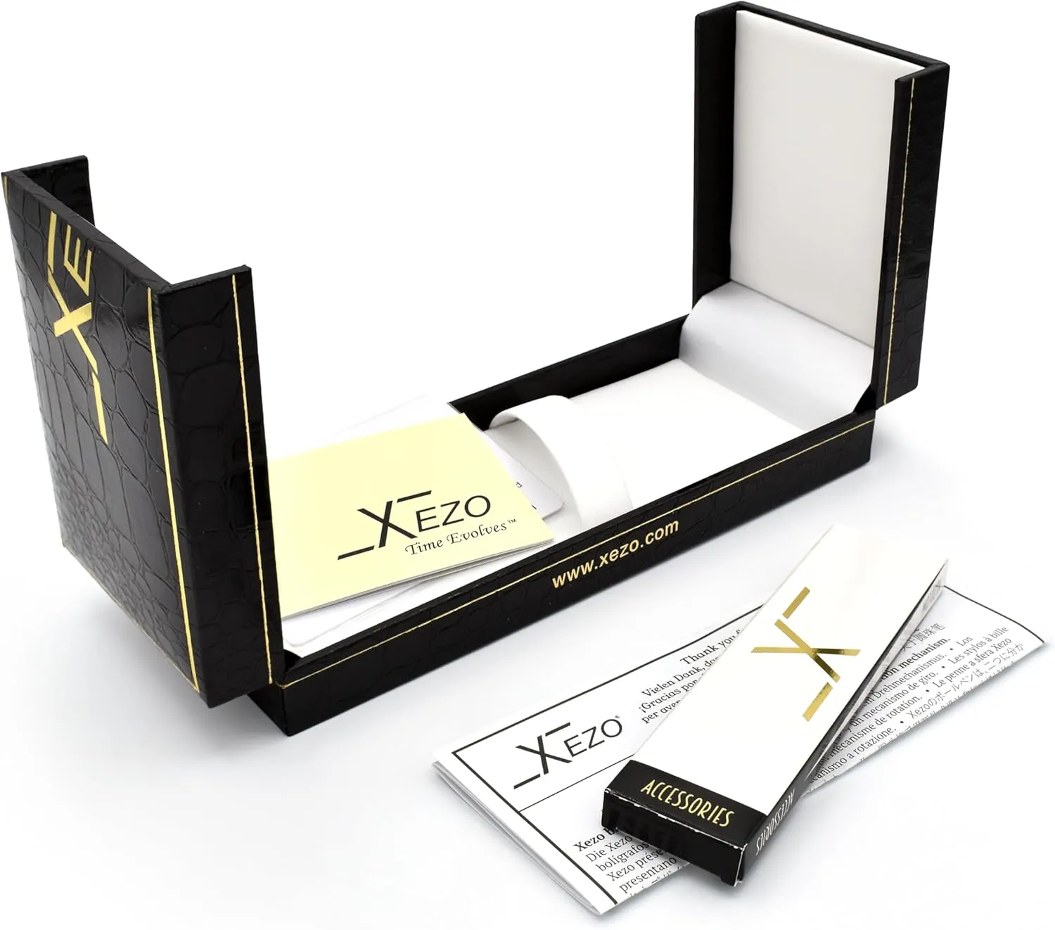 Xezo Maestro Ballpoint Pen, Solid 925 Sterling Silver and Blue Pāua Sea Shell with 18 Karat Gold Plating. Handmade, No Two Alike, Serialized