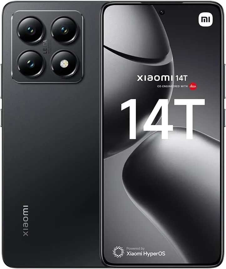 Xiaomi 14T Ai 5G (512/12GB) Global ROM Unlocked Worldwide (for Tmobile Mint Tello Global) 50MP Triple Pro Leica Camera 6.67" 144Mhz (Titan Black)