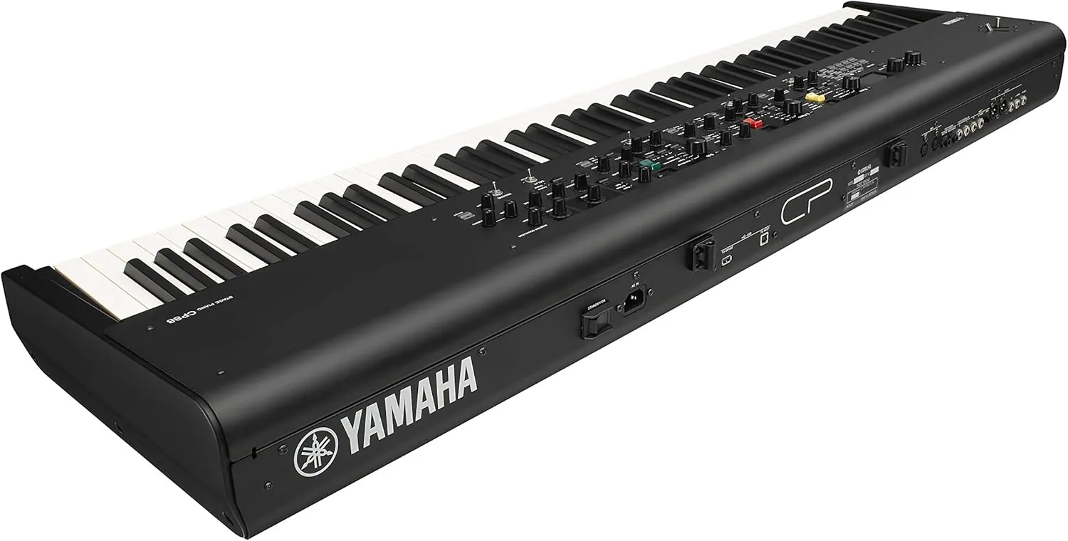 Yamaha CP88 88-Key Graded Hammer Action Stage Piano with Sustain Pedal(Black)