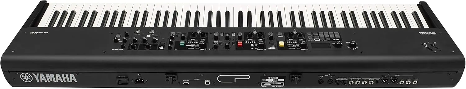 Yamaha CP88 88-Key Graded Hammer Action Stage Piano with Sustain Pedal(Black)