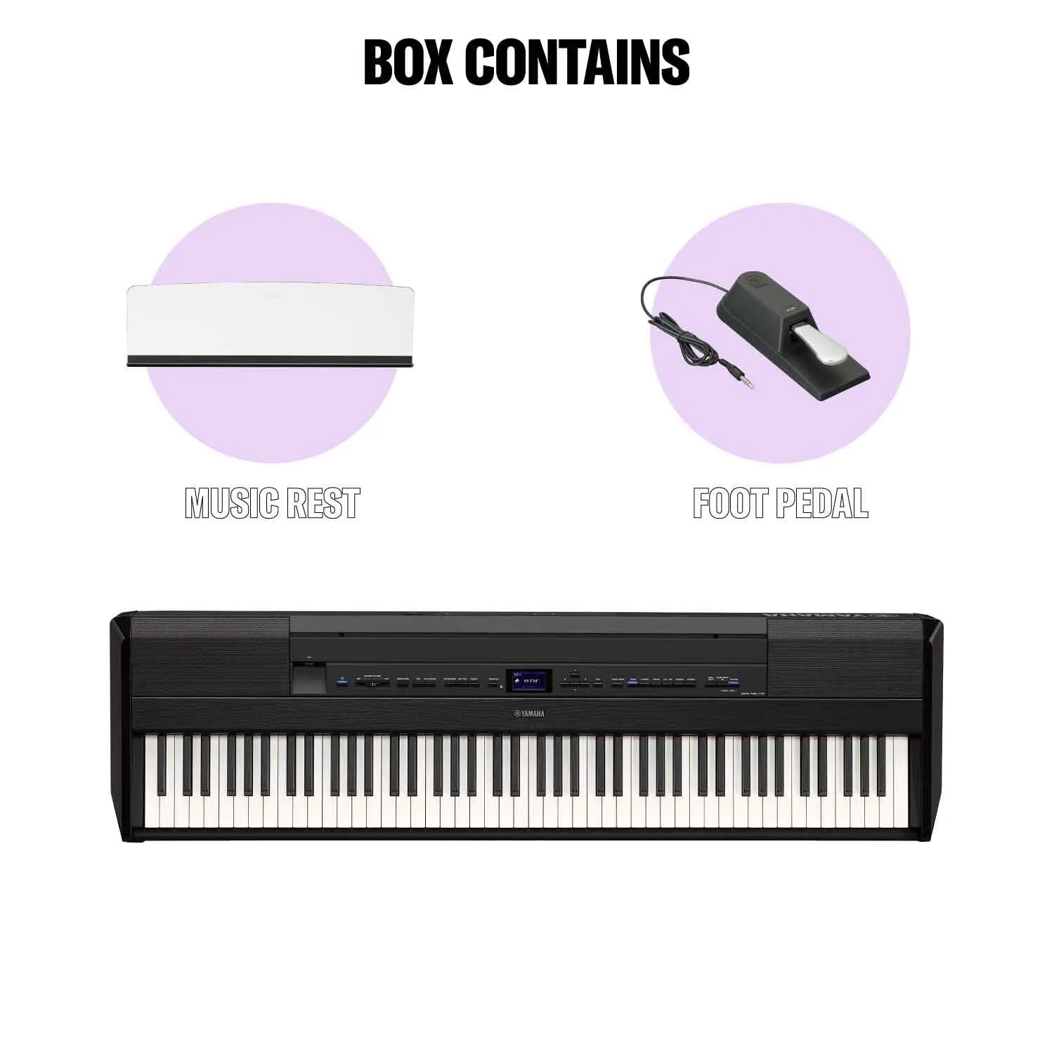 Yamaha P-525WH Portable Digital Piano White