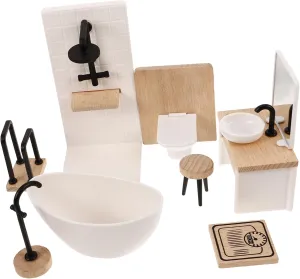 Yardwe 1Set Scale Dollhouse Decoration Enhance Imagination Fine Motor Skills Family Playtime