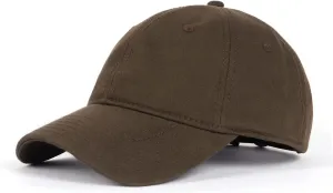 Zylioo Oversize XXL 100% Cotton Baseball Cap,Large Baseball Hat for Big Heads 23.5"-25.5",Adjustable Plain Dad Cap