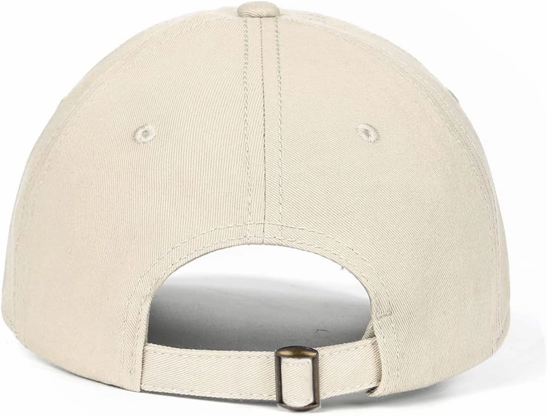 Zylioo Oversize XXL 100% Cotton Baseball Cap,Large Baseball Hat for Big Heads 23.5"-25.5",Adjustable Plain Dad Cap